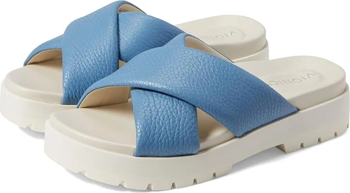 VIONIC Vesta Women's Shoes Blue Shadow : 9.5 M, Leather