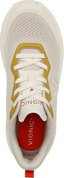 VIONIC Walk Max Oxfords Men's Shoes Cream/Tangerine Tango Knit : 10.5 M - Image 2