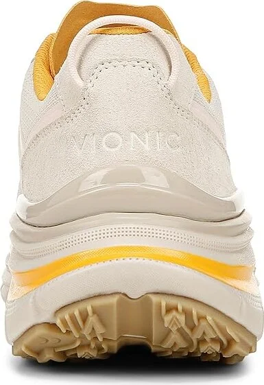 VIONIC Walk Max Sierra Women's Shoes Cream Leather : 10.5 W - Image 5
