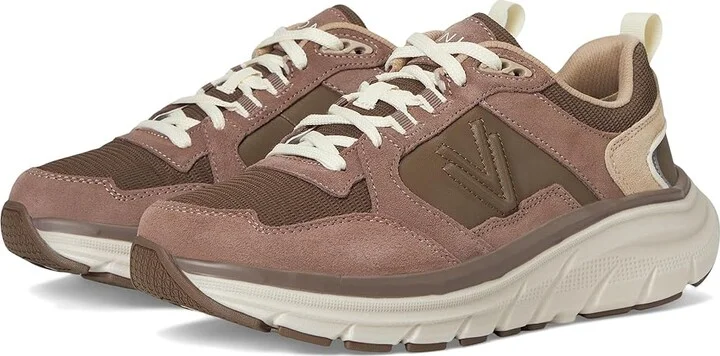VIONIC Walk Max Skyline Women's Walking Shoes Chocolate : 12 W, Leather/Suede/Textile