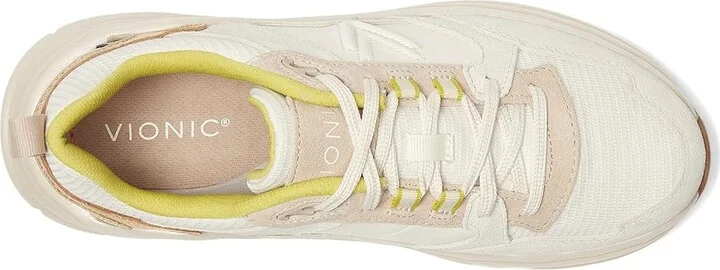 VIONIC Walk Max Skyline Women's Walking Shoes Ivory : 7.5 M, Leather/Suede/Textile - Image 2