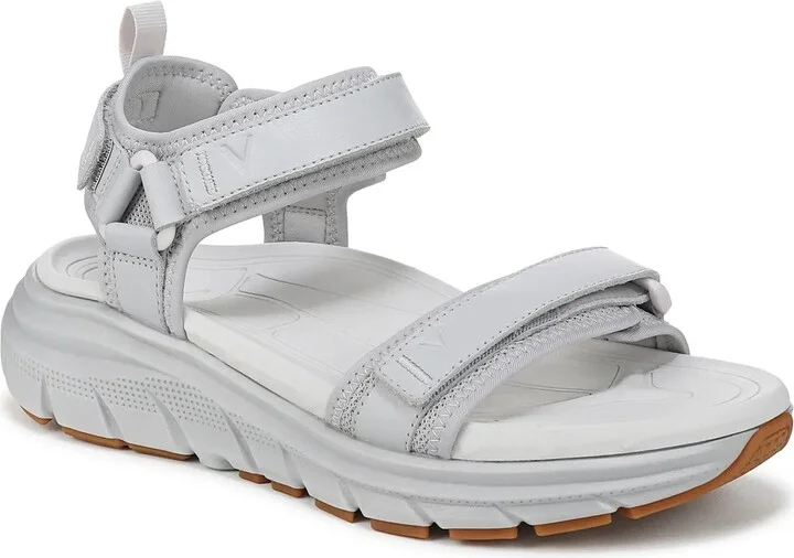 Grey Leather & Fabric