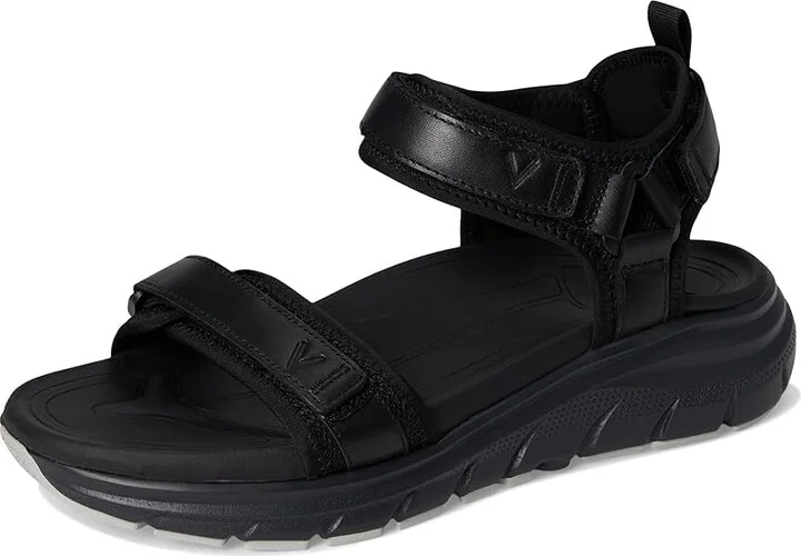 VIONIC Walk Max Wanderer Women's Wedge Shoes Black Leather : 10 W, Leather/Rubber - Image 5