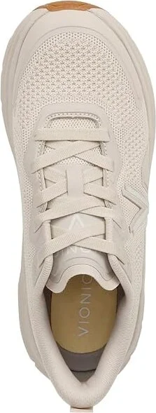 VIONIC Walk Max Women's Shoes Cream Knit Tpu : 9.5 W - Image 2