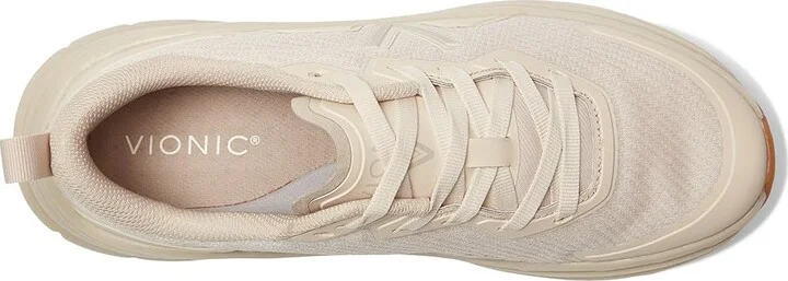 VIONIC Walk Max Women's Shoes Parchment Linear Mesh : 7 M - Image 2
