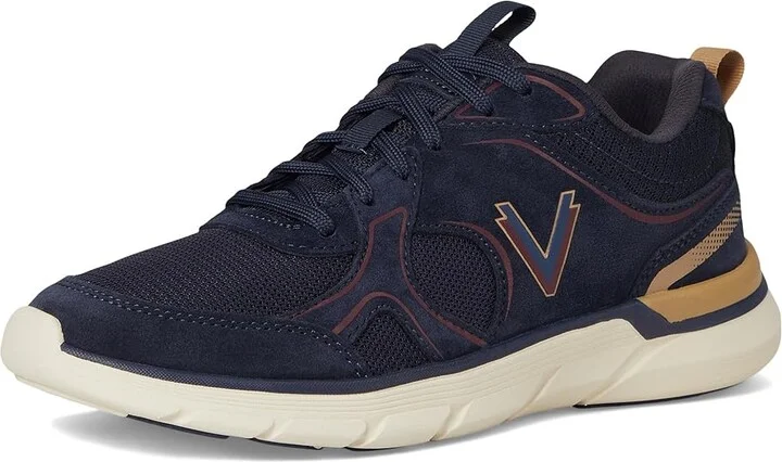 VIONIC Walk Parkside Women's Walking Shoes Navy Cherry : 6.5 M, Suede - Image 5