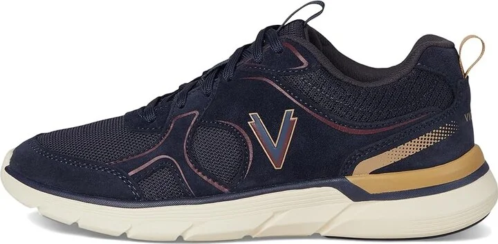 VIONIC Walk Parkside Women's Walking Shoes Navy Cherry : 6.5 M, Suede - Image 6