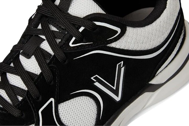 VIONIC Walk Parkside Women's Walking Shoes White Black : 7.5 M, Suede - Image 7
