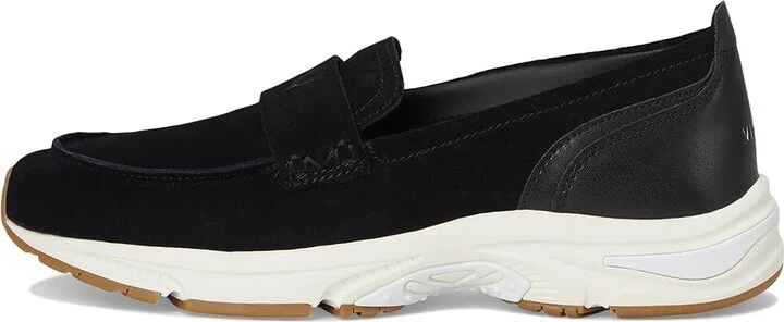 VIONIC Walk Roam Loafer Women's Flat Shoes Black : 8 M, Suede - Image 6