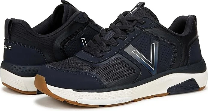 VIONIC Walk Strider 001 Oxfords Women's Shoes Navy Blue Mesh Synthetic : 7 W