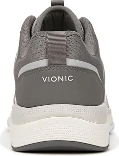 VIONIC Walk Strider 001 Women's Shoes Charcoal Mesh Synthetic : 9.5 W, Leather - Image 3