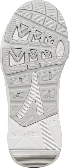 VIONIC Walk Strider 001 Women's Shoes White Mesh Synthetic : 9.5 M, Leather - Image 2