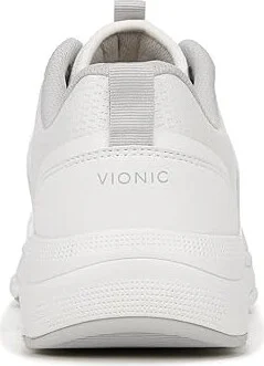 VIONIC Walk Strider 001 Women's Shoes White Mesh Synthetic : 9.5 M, Leather - Image 3