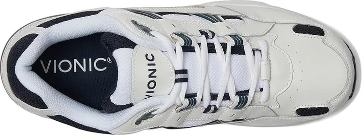 VIONIC Walker Men's Shoes White/Navy : 12 M, Leather - Image 3