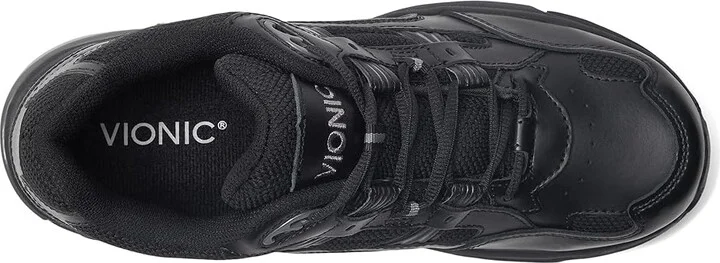 VIONIC Walker Women's Lace up casual Shoes Black : 5 M, Leather - Image 3