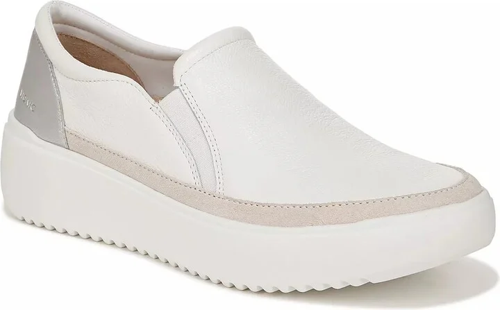 White/Silver Leather