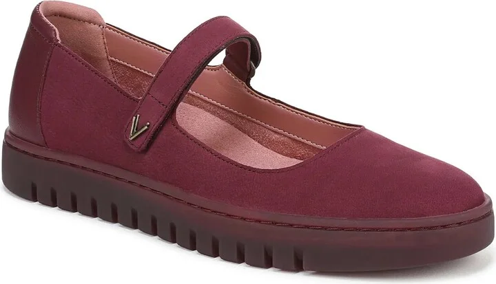 Dark Red Nubuck