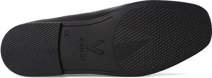VIONIC Willa 2.0 Loafer/Moc Shoes Women's Flat Shoes Black Tumbled Leather : 13 M, Synthetic - Image 3