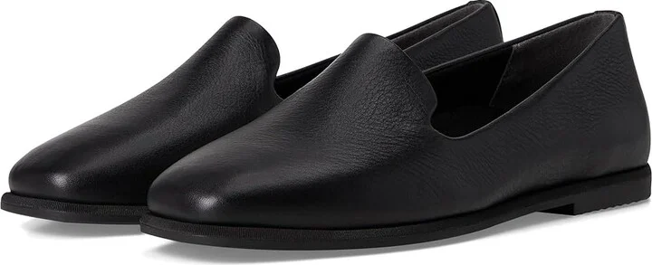 Black Tumbled Leather