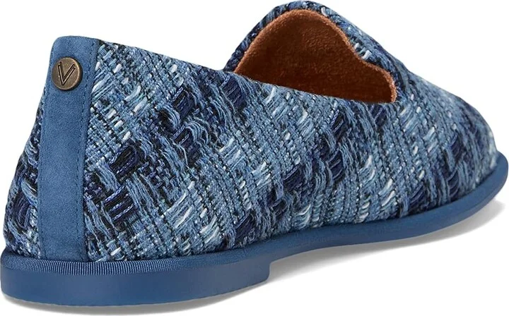 VIONIC Willa 2.0 Loafer/Moc Shoes Women's Flat Shoes Dark Denim Knit : 8 M, Synthetic - Image 4