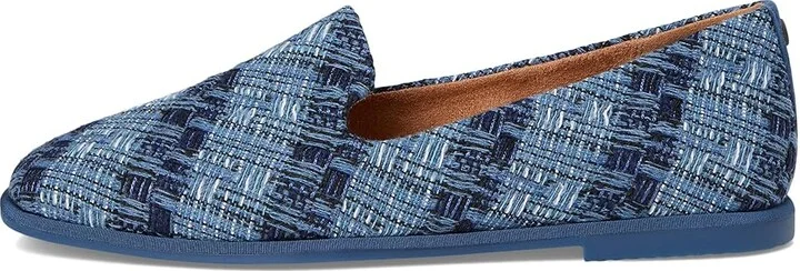 VIONIC Willa 2.0 Loafer/Moc Shoes Women's Flat Shoes Dark Denim Knit : 8 M, Synthetic - Image 6