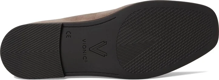VIONIC Willa 2.0 Loafer/Moc Shoes Women's Flat Shoes Driftwood Suede Leather : 5 M, Synthetic - Image 3