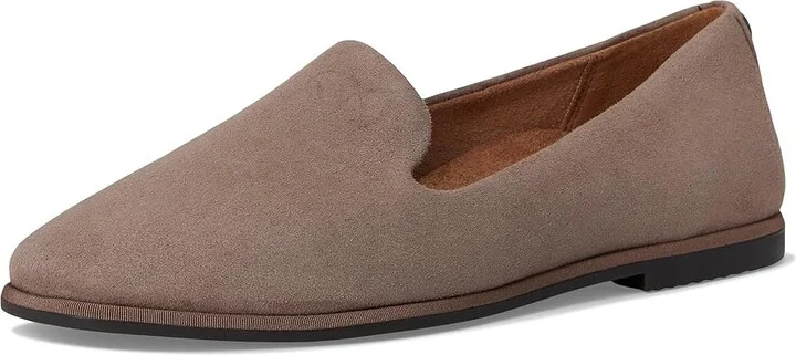 VIONIC Willa 2.0 Loafer/Moc Shoes Women's Flat Shoes Driftwood Suede Leather : 5 M, Synthetic - Image 5