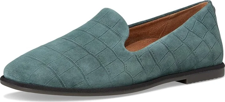 VIONIC Willa 2.0 Loafer/Moc Shoes Women's Flat Shoes Scarab Suede Leather : 8.5 W, Synthetic - Image 5