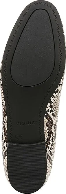 VIONIC Willa Ii Slip-ons Women's Flat Shoes Ivory Leather : 11 W - Image 3