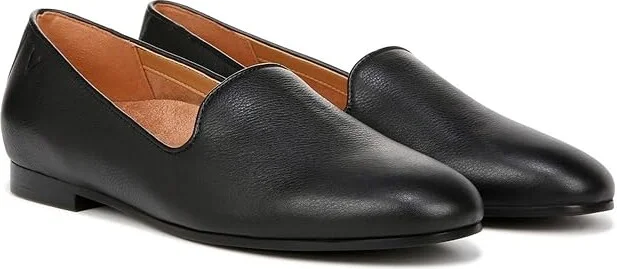VIONIC Willa II Women's Shoes Black Tumbled Leather : 9.5 W