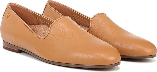 VIONIC Willa II Women's Shoes Camel Tumbled Leather : 12 W