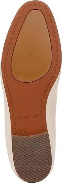 VIONIC Willa II Women's Shoes Cream Tumbled Leather : 12 M - Image 3