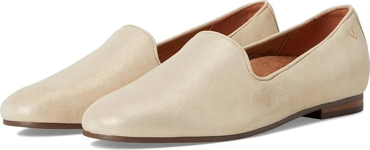 VIONIC Willa II Women's Shoes Gold Metal Leather : 9.5 W