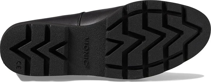 VIONIC Willa Wedge Women's Shoes Black Leather : 10 M - Image 3