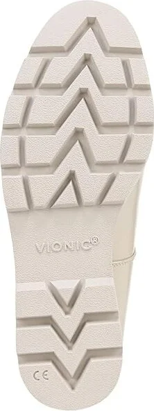 VIONIC Willa Wedge Women's Shoes Cream Patent : 9 M, Leather - Image 3