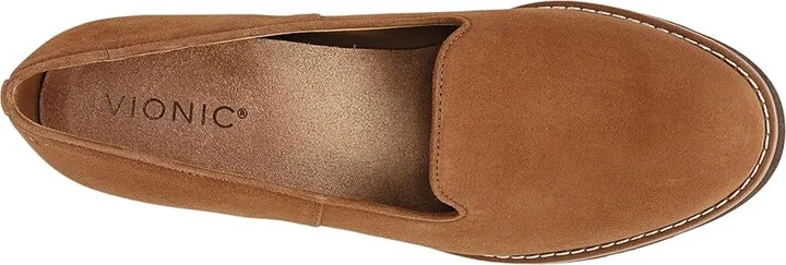 VIONIC Willa Wedge Women's Shoes Toffee Suede : 10 M - Image 2