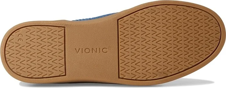 VIONIC Winny Women's Shoes Dark Denim : 7 W, Leather - Image 3