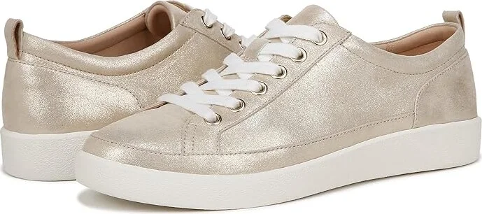 VIONIC Winny Women's Shoes Gold Metal Leather : 9.5 M, Synthetic/Leather