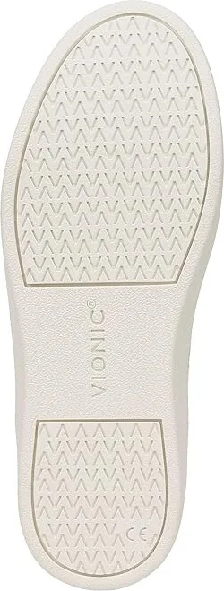 VIONIC Winny Women's Shoes White & Gold Metallic Leather : 11 M, Synthetic/Leather - Image 3