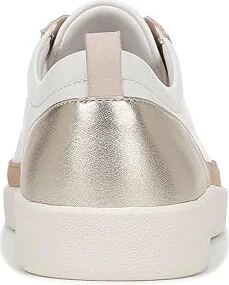 VIONIC Winny Women's Shoes White & Gold Metallic Leather : 11 M, Synthetic/Leather - Image 4