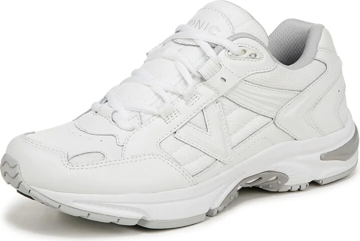 White Vapor Leather Mesh