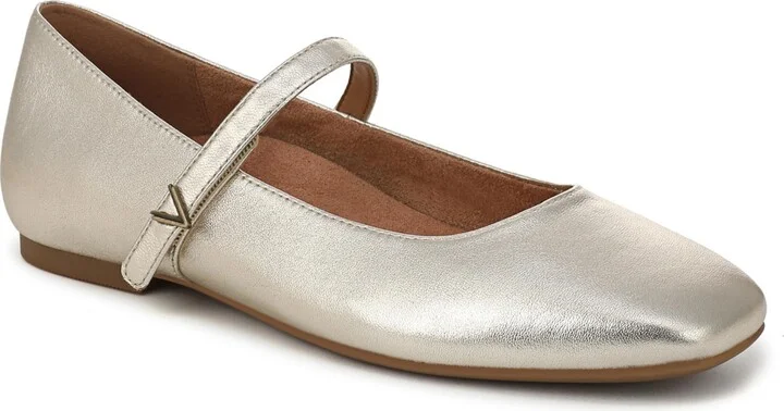 Vionic Womens Alameda Mary Jane Flats