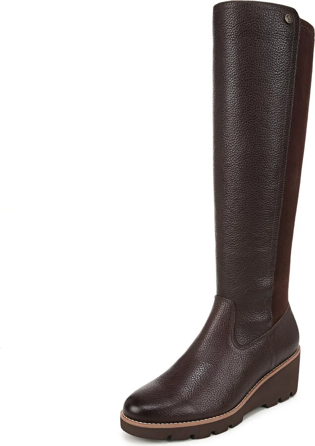 Chocolate Wide Calf Leather
