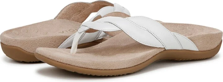 Vionic Womens Bella Braid Thong Sandals - Image 4