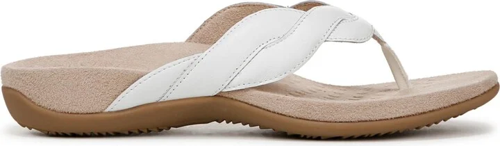 Vionic Womens Bella Braid Thong Sandals - Image 5