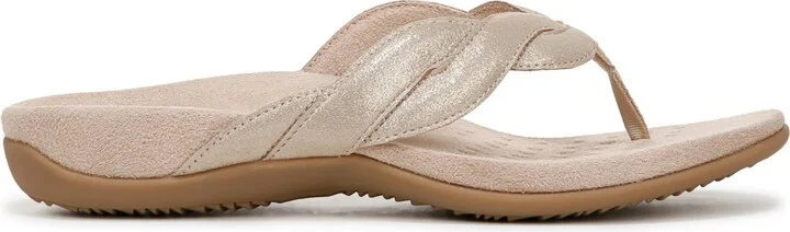 Vionic Womens Bella Braid Thong Sandals - Image 6