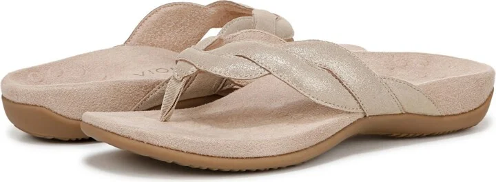 Vionic Womens Bella Braid Thong Sandals - Image 7