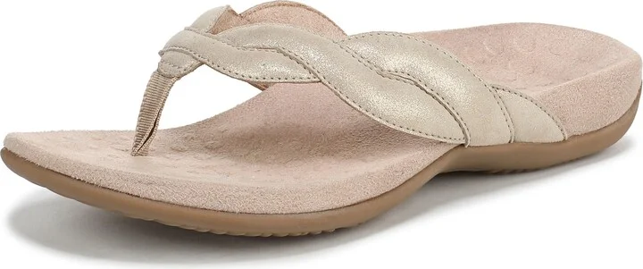 Vionic Women's Bella Braid Thong Sandals Flip-Flop