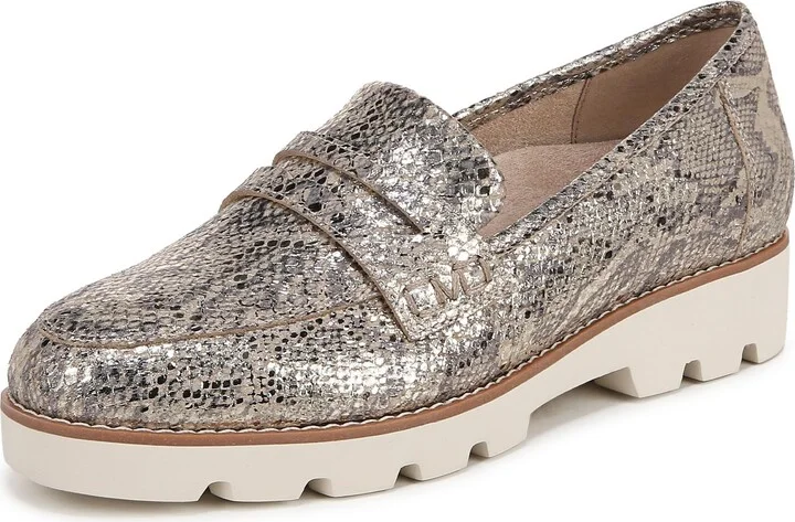 Gold Snake Leather