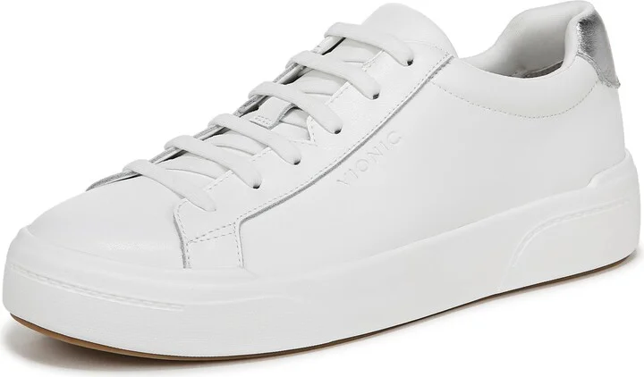 White/Silver Leather